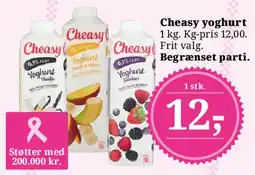 Dagli'Brugsen Cheasy yoghurt tilbud