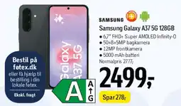 Føtex Samsung Galaxy A37 5G 128GB tilbud