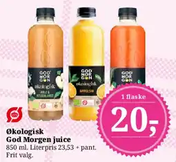 Dagli'Brugsen Økologisk God Morgen juice tilbud