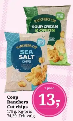 Dagli'Brugsen Coop Ranchers Cut chips tilbud