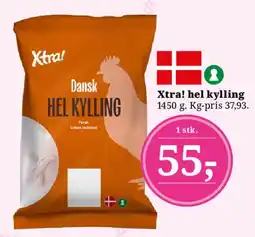 Dagli'Brugsen Xtra! hel kylling tilbud