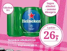 Dagli'Brugsen Heineken alkoholfri tilbud