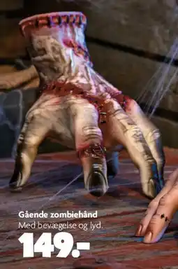 Fætter BR Glødende zombiehånd tilbud