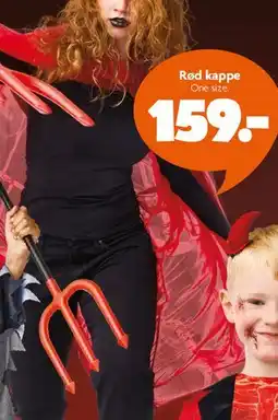 Fætter BR Rød kappe tilbud