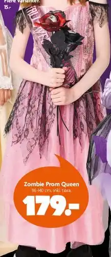 Fætter BR Zombie Prom Queen tilbud