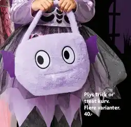 Fætter BR Plush trick-or-treat bag (monster design) tilbud
