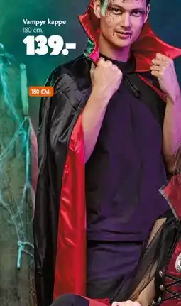 Fætter BR Vampyr kappe tilbud