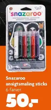 Fætter BR Snazaroo ansigtsmaling sticks tilbud