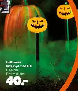 Fætter BR Halloween havespyd med LED tilbud