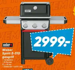 Bilka Weber Spirit E-310 gasgrill tilbud