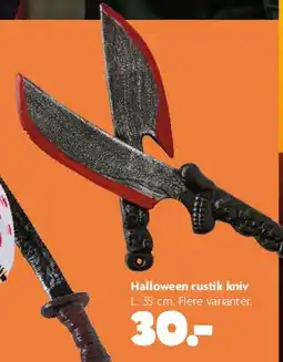 Fætter BR Halloween rustik kniv tilbud