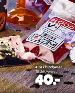 Fætter BR 4-pak blodposer tilbud