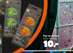 Fætter BR Pop-up stickers tilbud