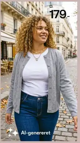 Bilka Cardigan (grå) tilbud