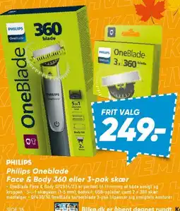 Bilka Philips OneBlade / personlig grooming (tilbud) tilbud