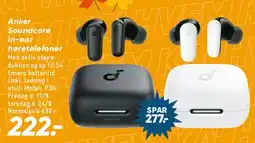 Bilka Anker Soundcore trådløse in-ear høretelefoner tilbud