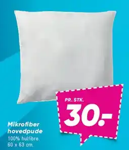 Bilka Mikrofiber hovedpude tilbud
