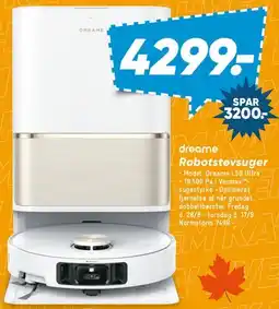 Bilka Dreame robotstøvsuger tilbud