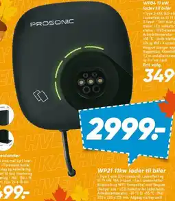 Bilka WP21 11 kW lader til biler tilbud