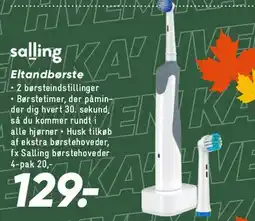 Bilka Salling eltandbørste tilbud