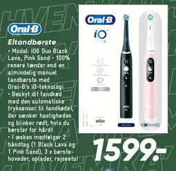 Bilka Oral-B eltandbørste (iO-serie) tilbud