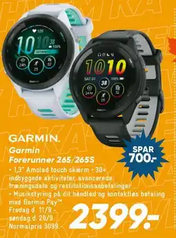 Bilka Garmin Forerunner 265 / 265S tilbud