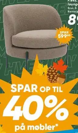 Bilka Karl loungestol tilbud