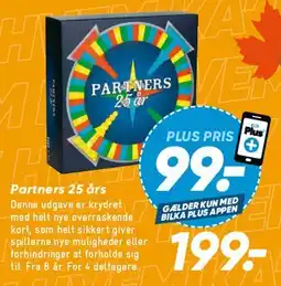 Bilka Partners 25 år tilbud