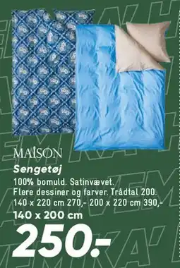 Bilka Maison sengetøj tilbud
