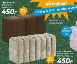Bilka Puf (Anna / Beate) tilbud