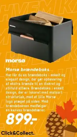 Bilka Morso brændeboks tilbud