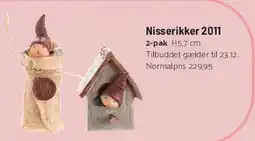 Kop & Kande Nisserikker 2011 tilbud