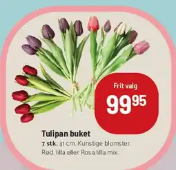 Kop & Kande Tulipan buket tilbud