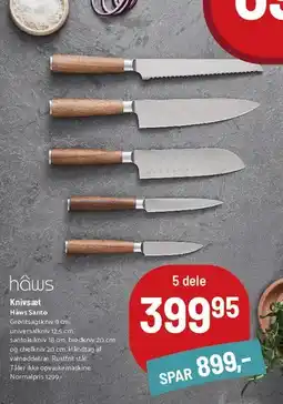 Kop & Kande hâws Knivsæt tilbud