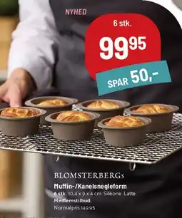 Kop & Kande Muffin-/Kanel snegleform (6 stk.) tilbud