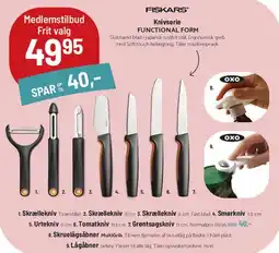 Kop & Kande FISKARS Knivserie - Functional Form tilbud