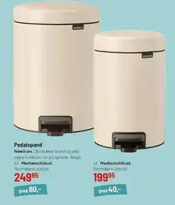 Kop & Kande Pedalspand tilbud