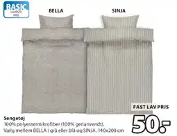 JYSK Sengetøj BELLA / SINJA tilbud