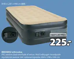 JYSK BREDENG luftmadras tilbud