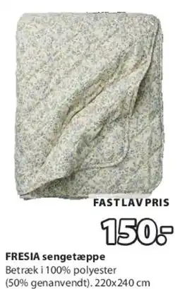 JYSK FRESIA tæppe tilbud