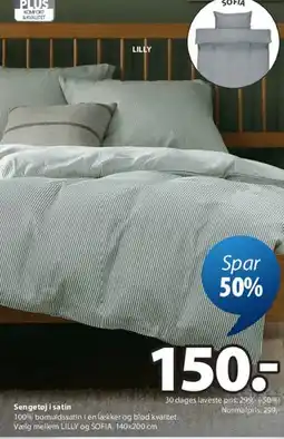 JYSK Sengetøj tilbud