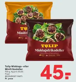 SPAR Tulip Middags- eller Minifrikadeller tilbud