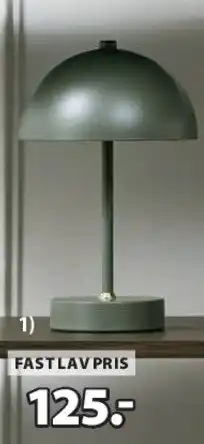 JYSK KENT batterilampe tilbud