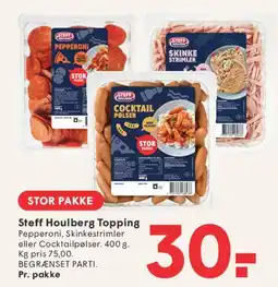 SPAR Steff Houlberg Topping tilbud