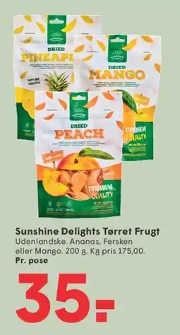 SPAR Sunshine Delights Tørret Frugt tilbud