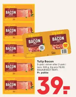 SPAR Tulip Bacon tilbud