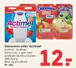 SPAR Danonino eller Actimel tilbud