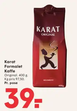 SPAR Karat Formalet Kaffe tilbud