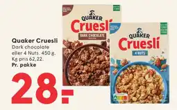 SPAR Quaker Cruesli tilbud