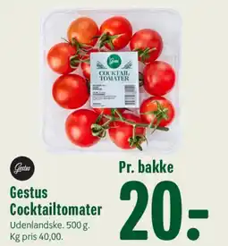 Min Købmand Gestus Cocktailtomater tilbud